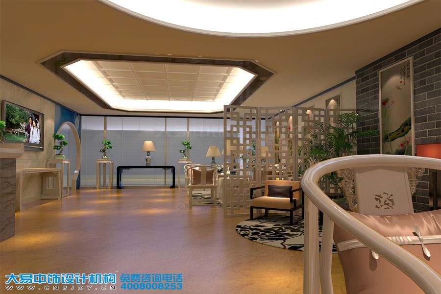 會(huì )所中式裝修