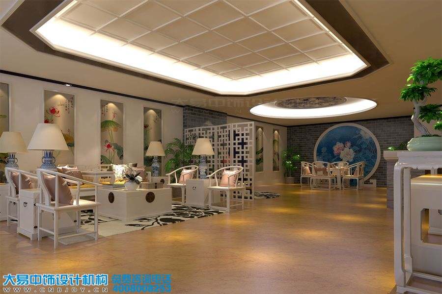 會(huì )所中式裝修