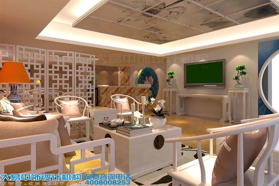 會(huì )所中式裝修