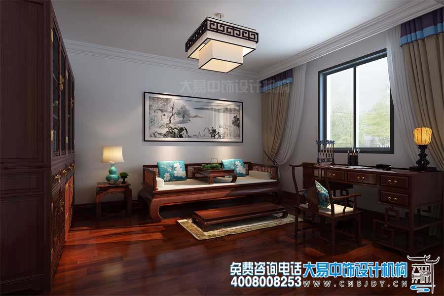 中式茶樓設計裝修效果圖