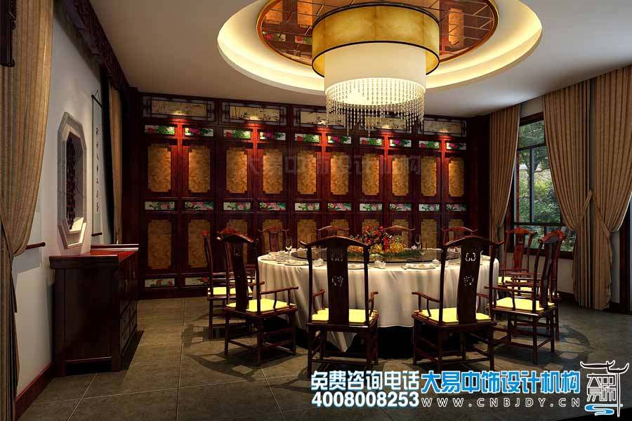 中式茶樓設計裝修效果圖