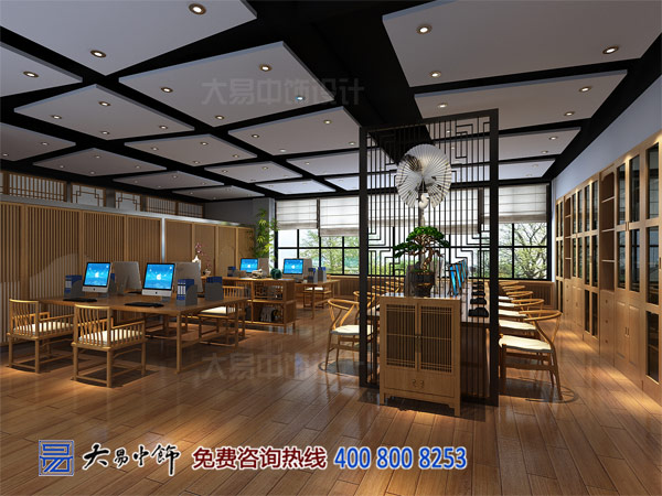 禪意辦公室中式設計裝修 工作即是一種修行