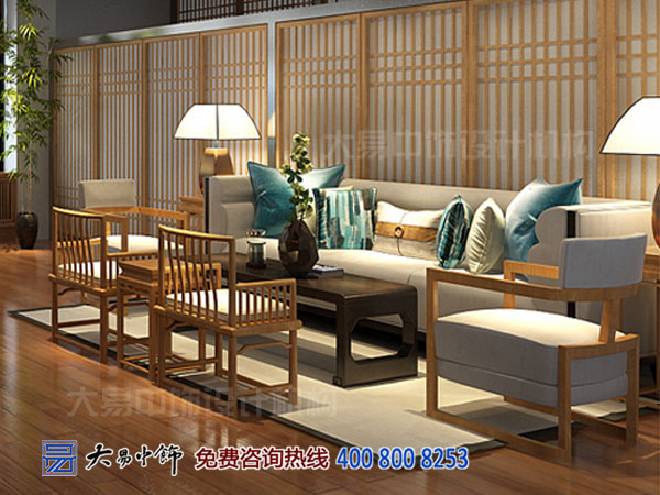 禪意辦公室中式設計裝修 工作即是一種修行