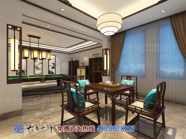 開(kāi)啟現代生活詩(shī)意篇章，香頌復式家居新中式設計