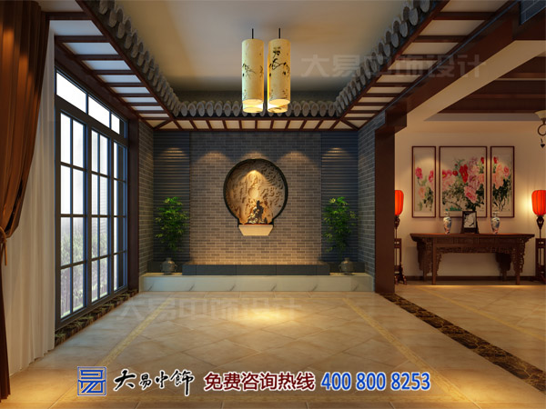 茶會(huì )所中式設計裝修 休閑去處將繁華遺忘