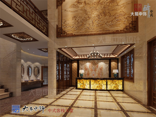 客棧裝修設計休閑好風(fēng)景 河北張家口中式客棧