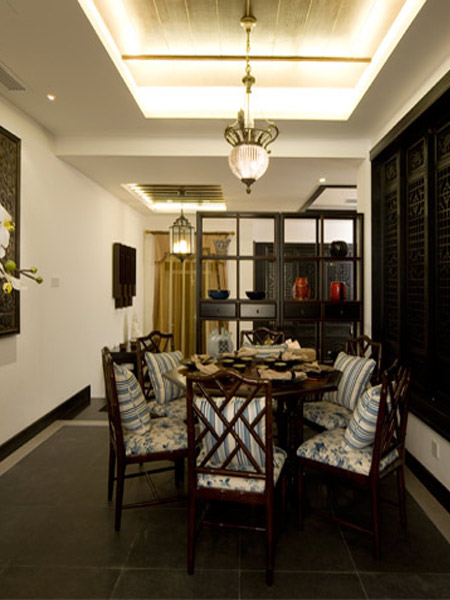 新中式風(fēng)格裝修設計 淡雅含蓄現代裝修效果圖