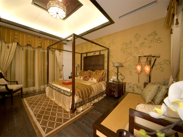 新中式風(fēng)格裝修設計 淡雅含蓄現代裝修效果圖