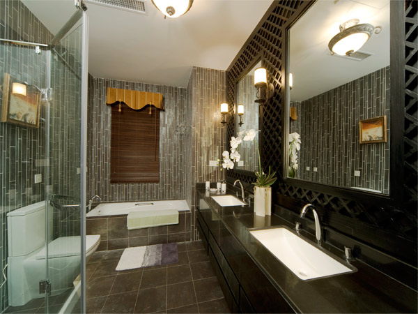 新中式風(fēng)格裝修設計 淡雅含蓄現代裝修效果圖