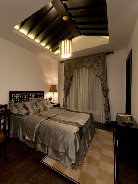 新中式風(fēng)格裝修設計 淡雅含蓄現代裝修效果圖