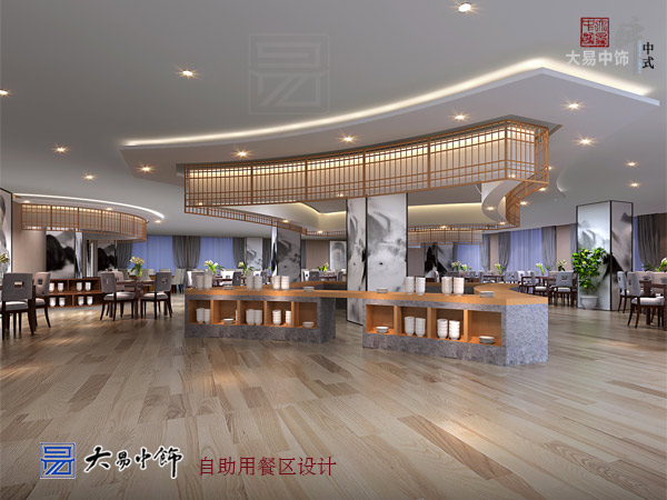 北京蘭帕國際酒店休閑娛樂(lè )區新中式風(fēng)格裝修設計(二)