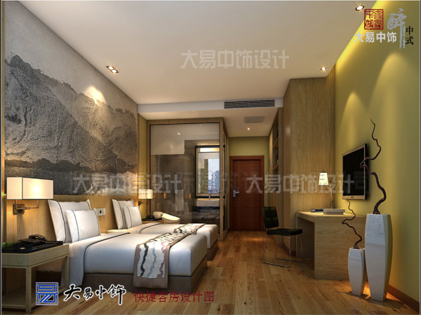 北京蘭帕國際酒店休閑娛樂(lè )區新中式風(fēng)格裝修設計(二)