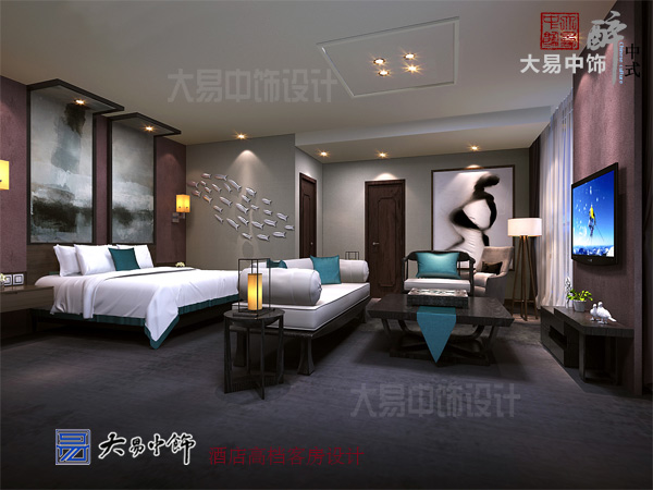 北京蘭帕國際酒店休閑娛樂(lè )區新中式風(fēng)格裝修設計(二)