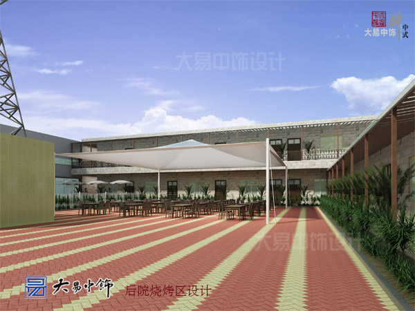 北京蘭帕國際酒店休閑娛樂(lè )區新中式風(fēng)格裝修設計(二)