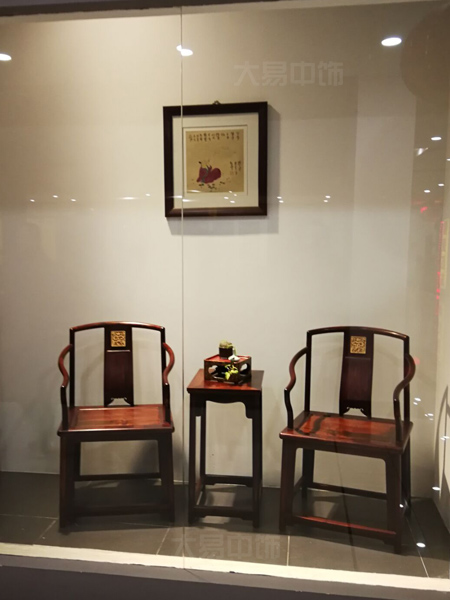 北京中式風(fēng)格紅木家具展廳裝修設計高貴大氣