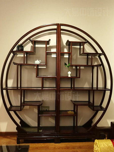 北京中式風(fēng)格紅木家具展廳裝修設計高貴大氣