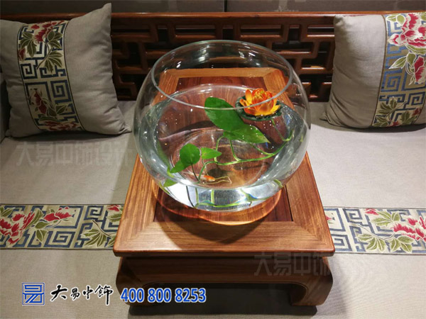 北京中式風(fēng)格紅木家具展廳裝修設計高貴大氣